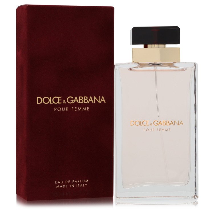 Dolce and Gabbana Pour Femme Eau de Parfum 100 ml bottle and box