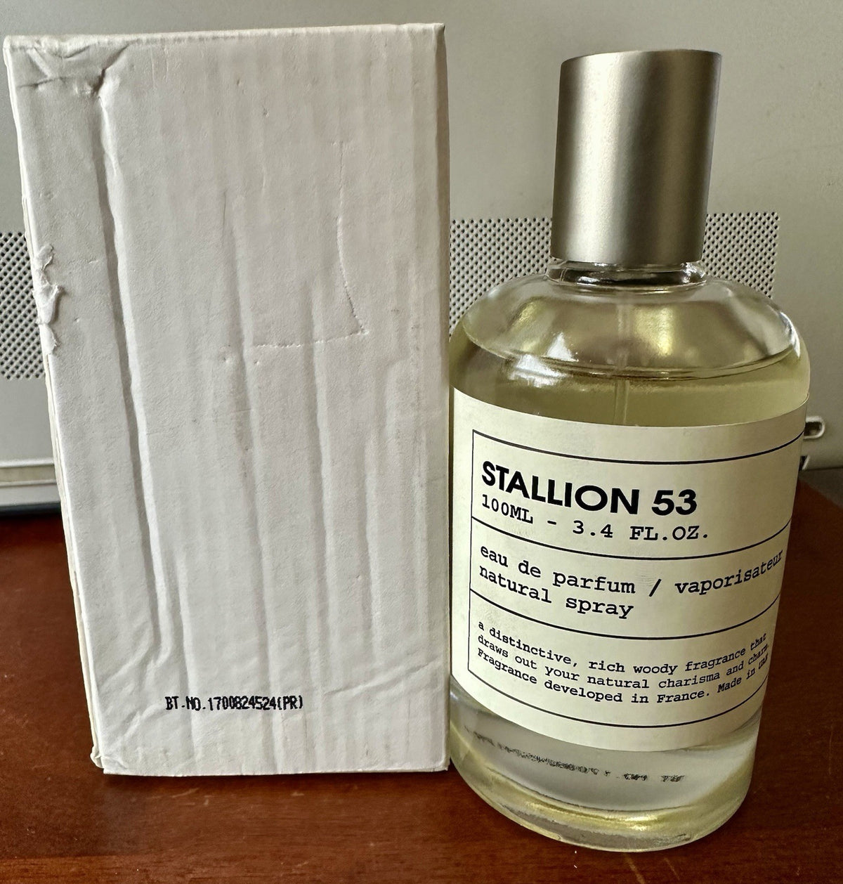 Stallion 53 Eau de Parfum 100ml box and bottle