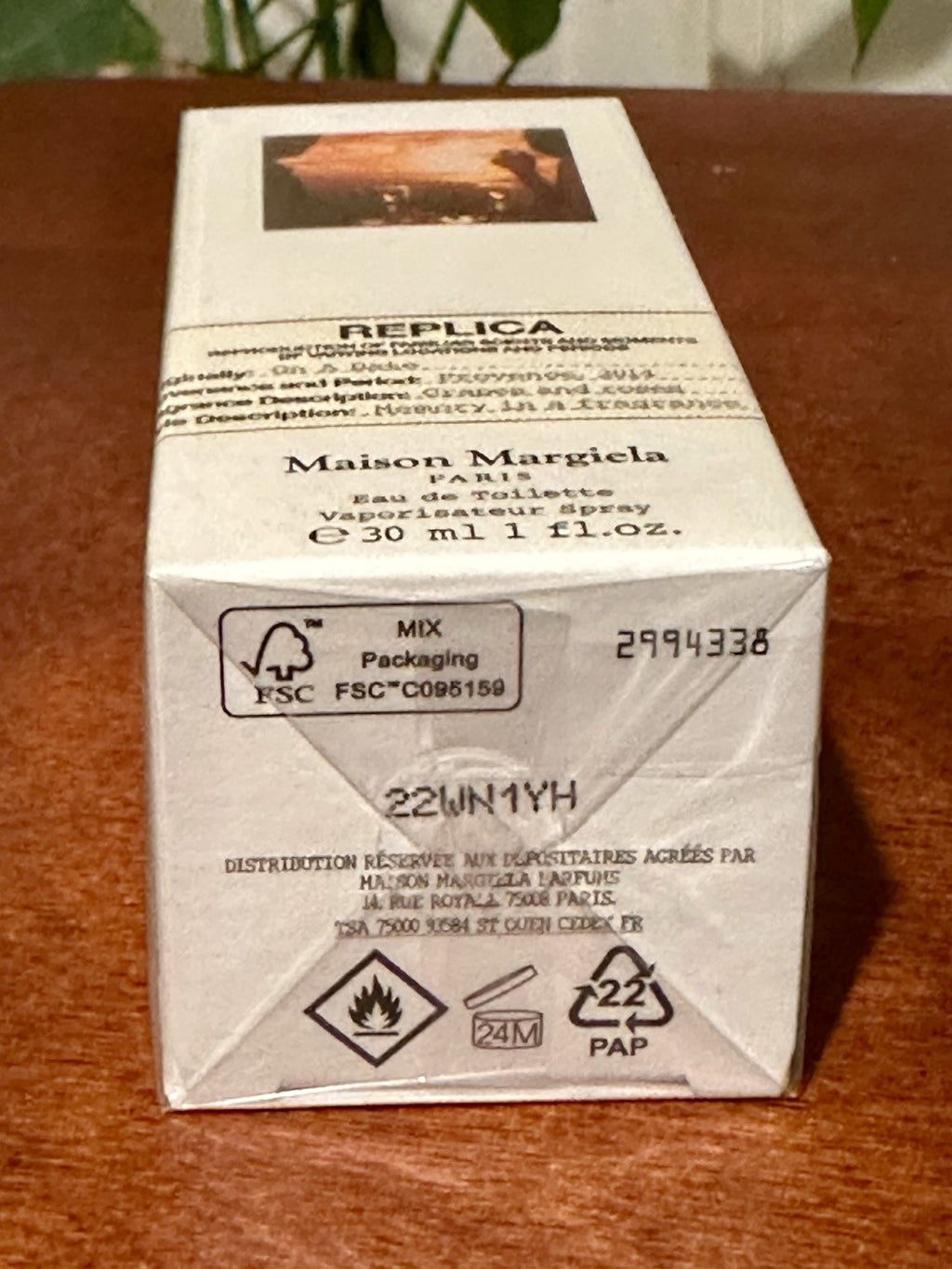 Maison Margiela Replica On a Date EDT box side