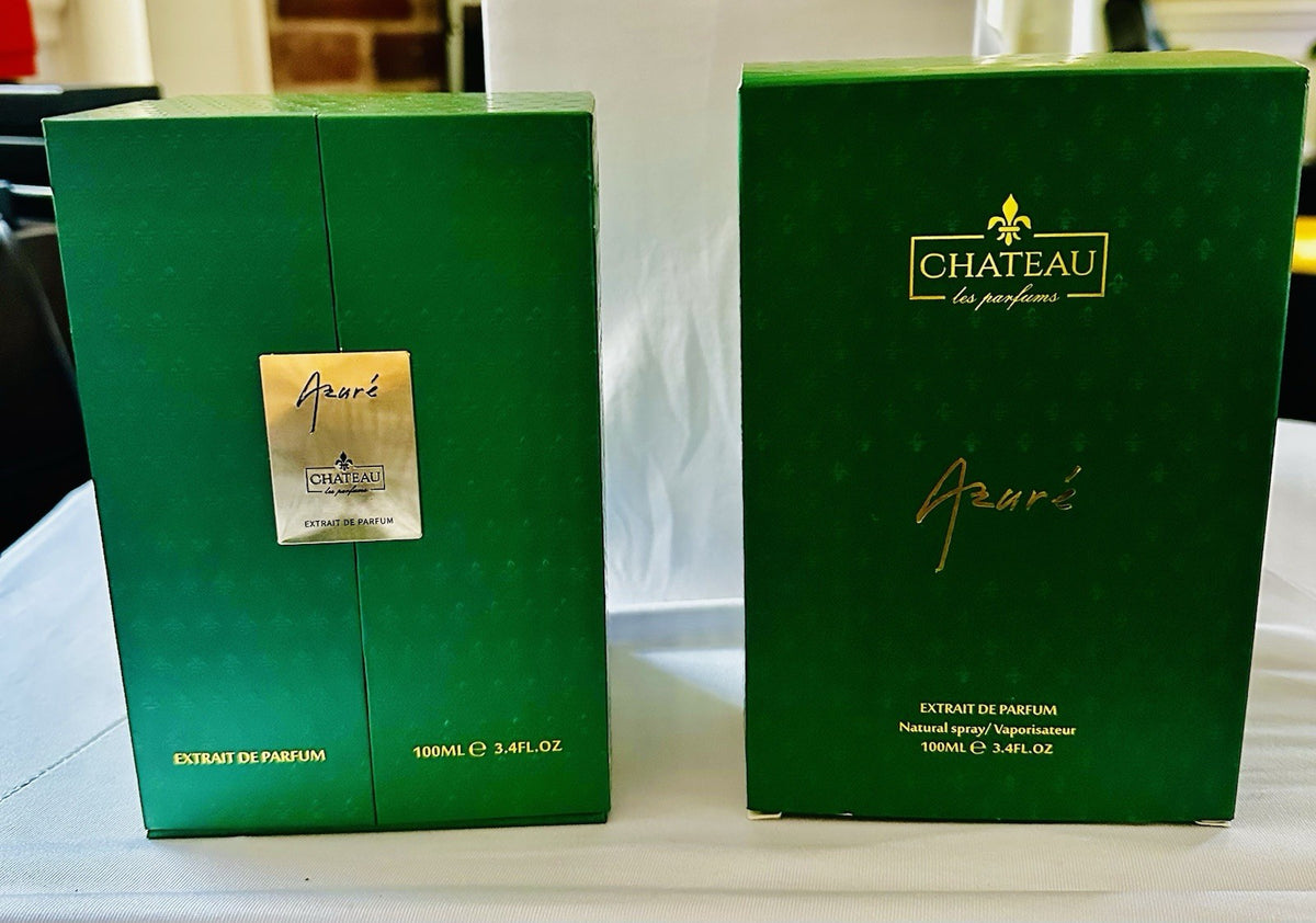 Chateau Les Parfums Azuré Extrait de Parfum 100ml boxes