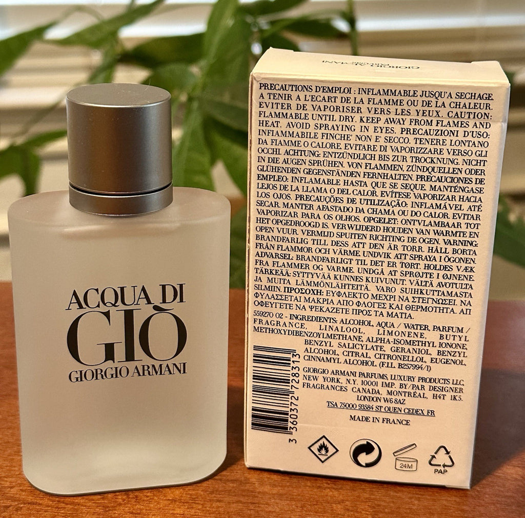 Giorgio Armani Acqua di Giò Eau de Toilette for Men 100 ml