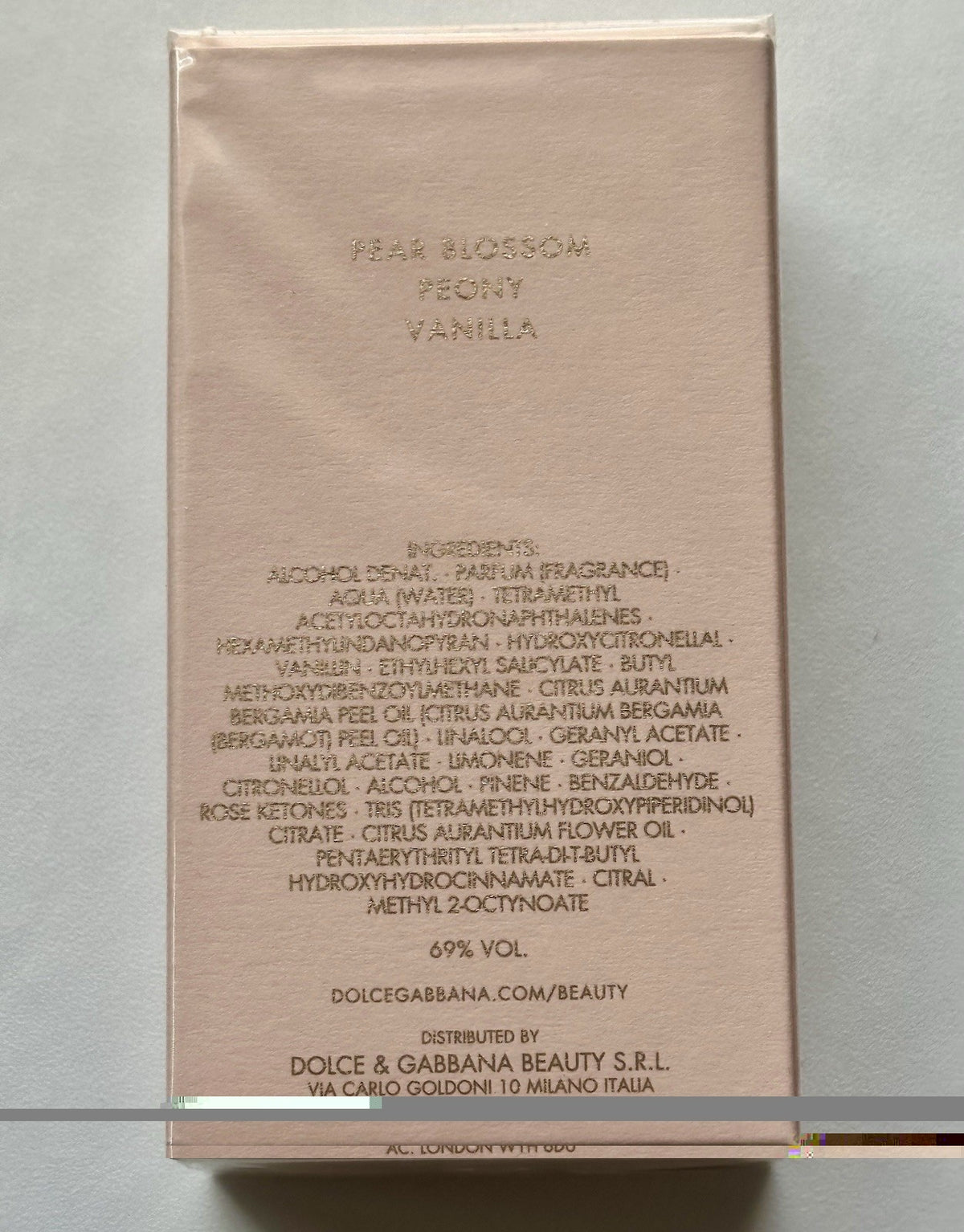 Dolce & Gabbana MyDevotion EDP Intense bottle back