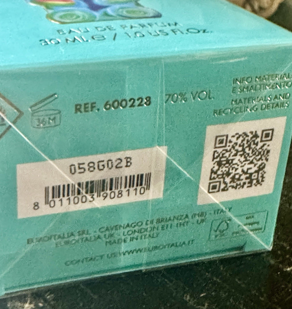 Moschino Toy 2 Yummy EDP box barcode