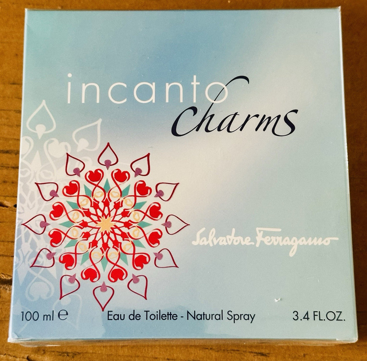 Salvatore Ferragamo Incanto Charms EDT box side