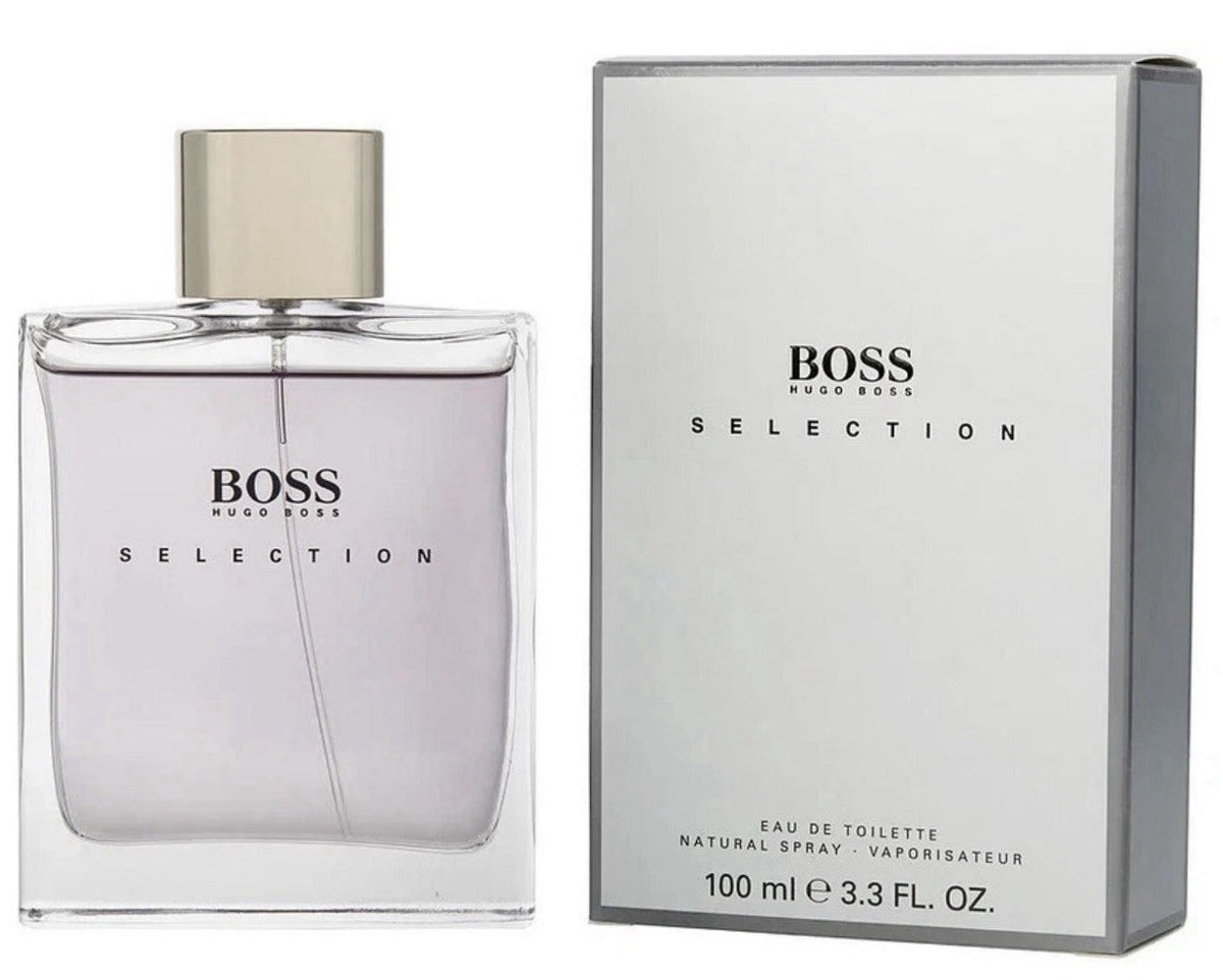 Hugo Boss BOSS Selection EDT 100ml bottle and box