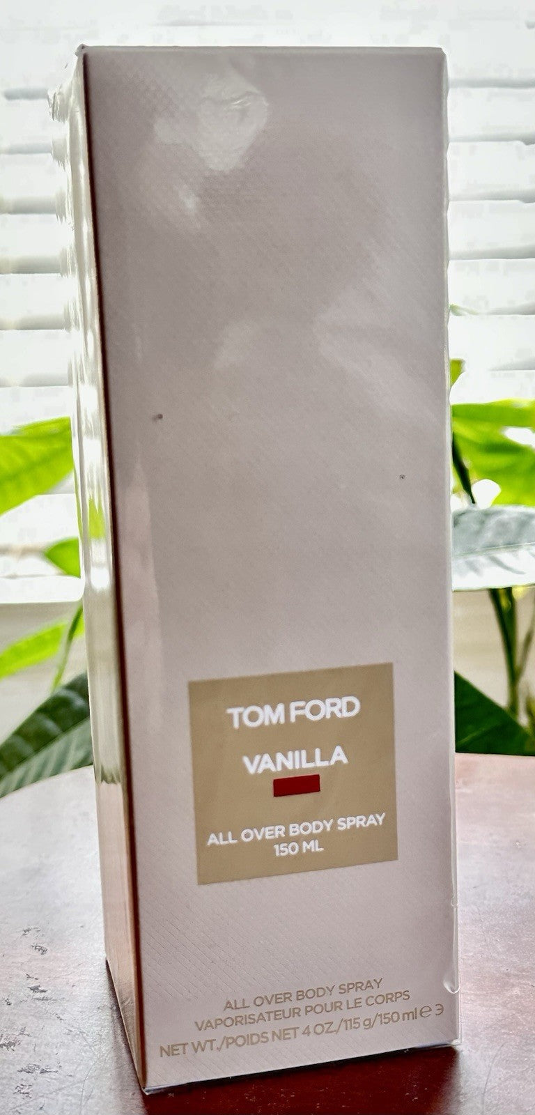 Tom Ford Vanilla All Over Body Spray box front