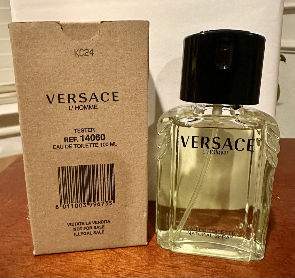Versace L'Homme EDT 100ml box and bottle