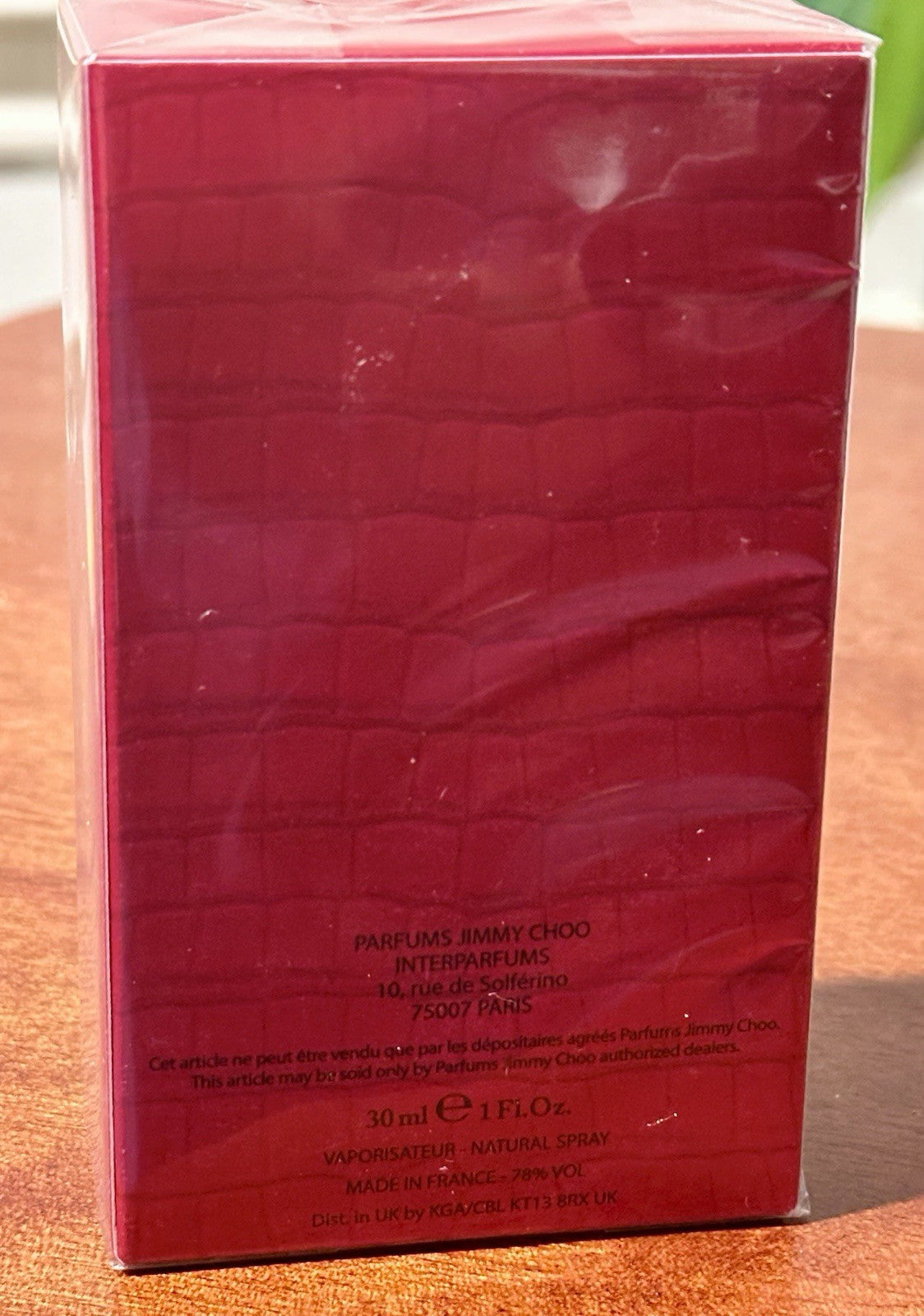 Jimmy Choo Man Extreme box side