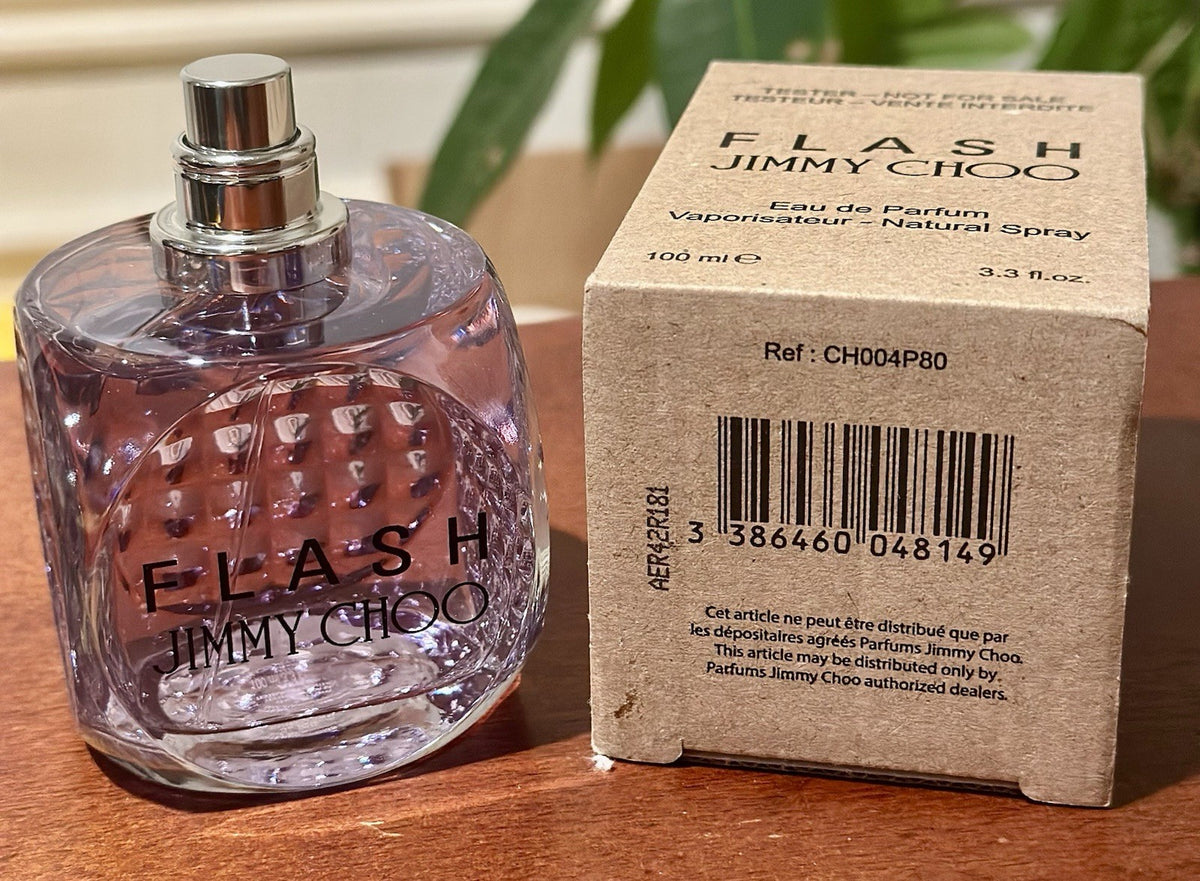 Jimmy Choo Flash bottle and box side