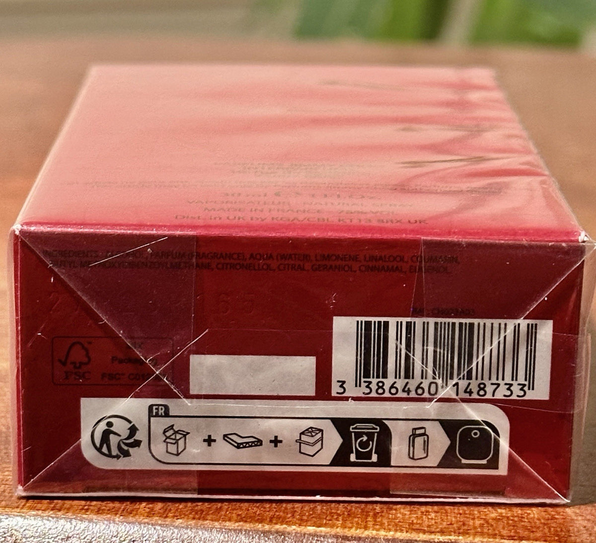 Jimmy Choo Man Extreme box back
