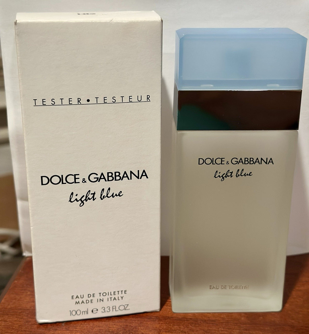 Dolce & Gabbana Light Blue Eau de Toilette for Women 100 ml New in Tester Box