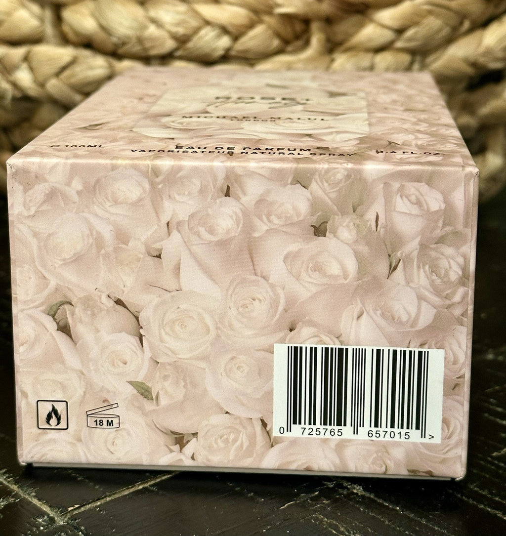 Michael Malul Rose + Honey EDP box side