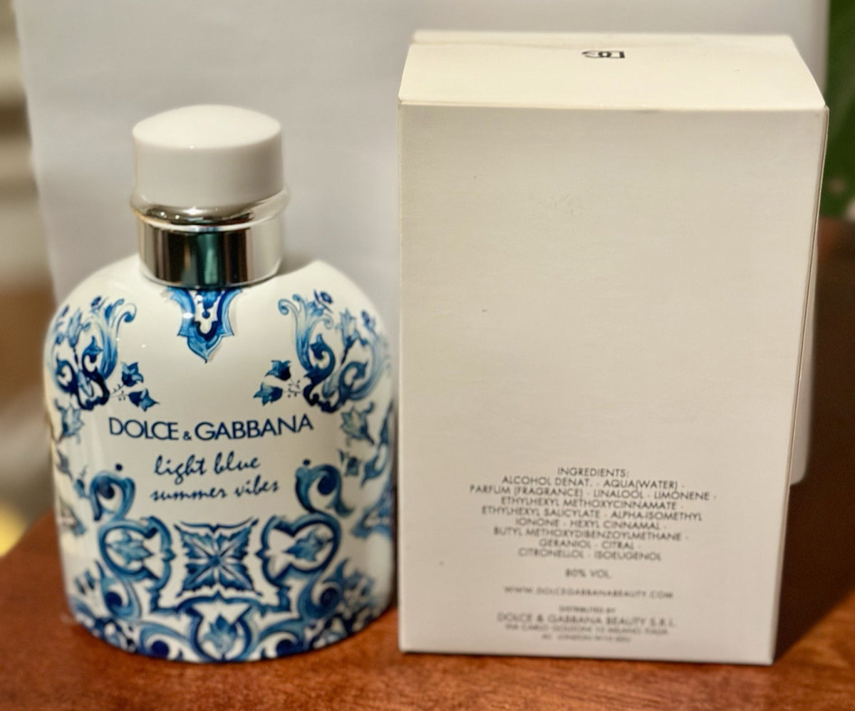 Summer Vibes Pour Homme bottle detail