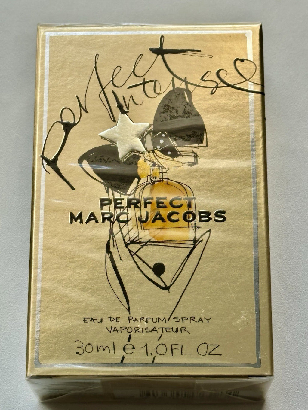 Marc Jacobs Perfect Intense EDP 30ml gold box