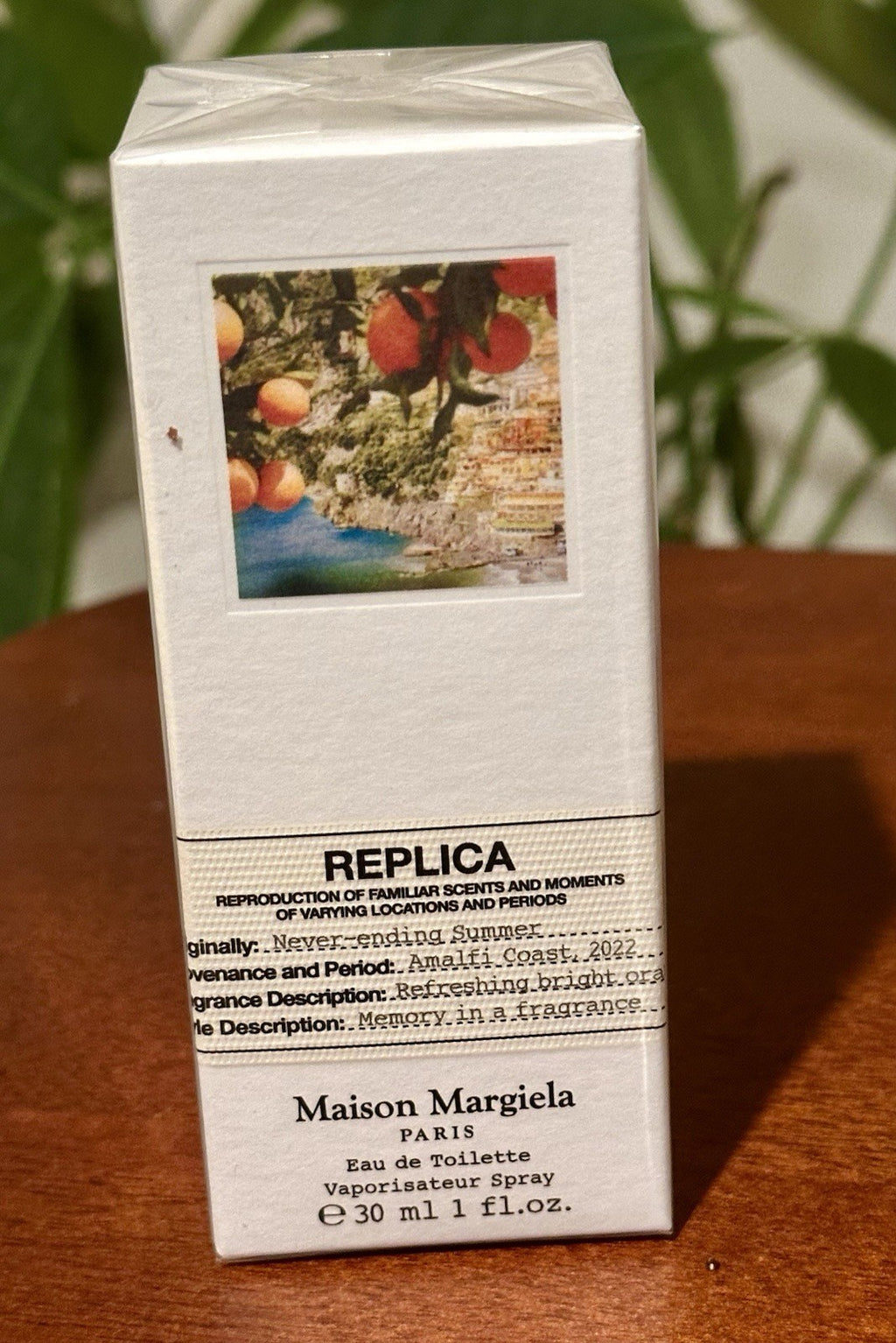 Maison Margiela Replica Never-Ending Summer EDT 30ml box
