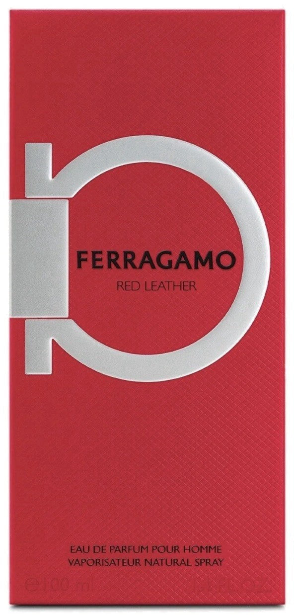 Ferragamo Red Leather Pour Homme EDP 100ml bottle