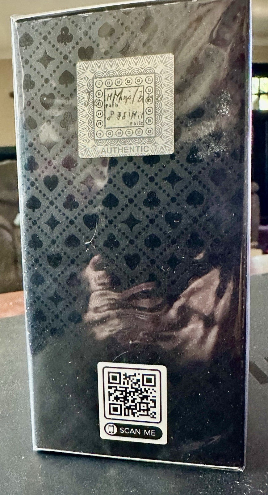 Game of Spades King box back