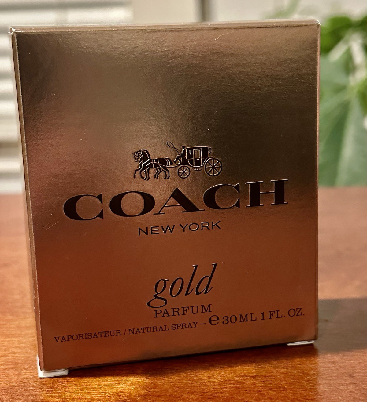Coach New York Gold Parfum for Women 30 ml