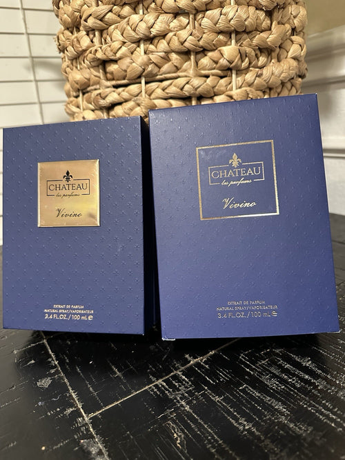 Chateau Les Parfums Vivino box and bottle