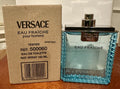 Versace Eau Fraiche EDT 3.4oz bottle and box