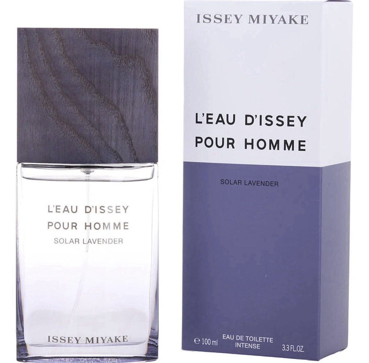 Issey Miyake Solar Lavender EDT Intense bottle and box
