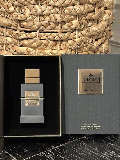 Chateau Les Parfums Le Rêver Extrait de Parfum 3.4oz bottle and box