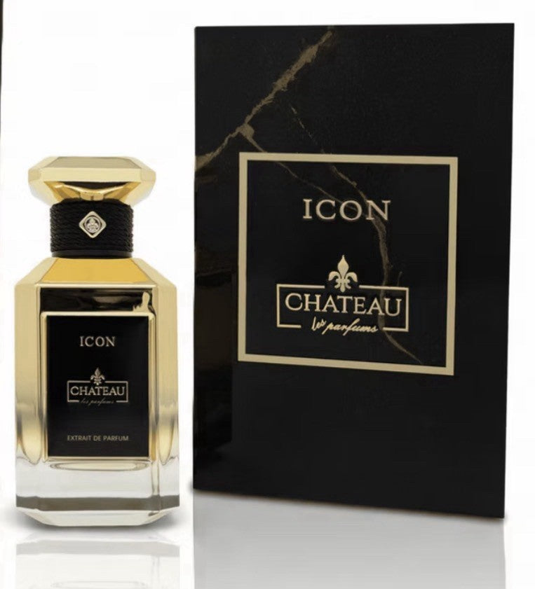Chateau Les Parfums Icon Extrait de Parfum 100ml bottle and box