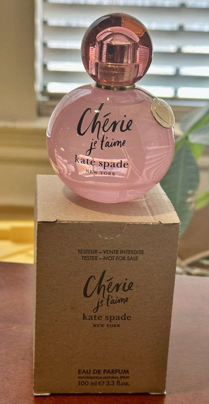 Kate Spade Chérie Je T'aime Eau de Parfum for Women 100 ml