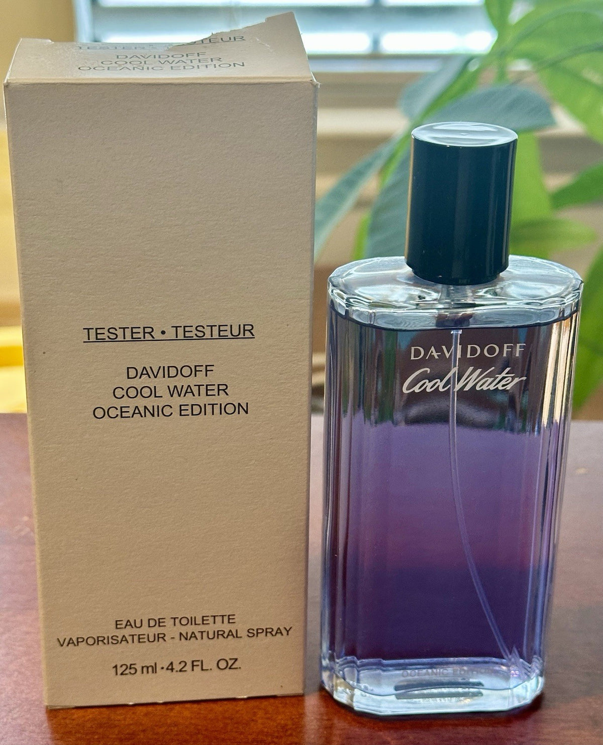 Davidoff Cool Water Oceanic Edition box with bottle