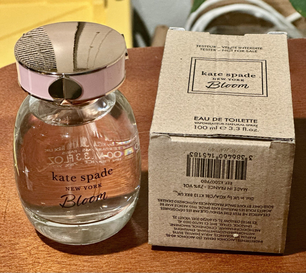 Kate Spade Bloom bottle and box