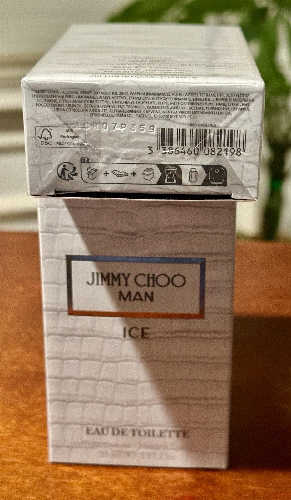 Jimmy Choo Man Ice EDT box