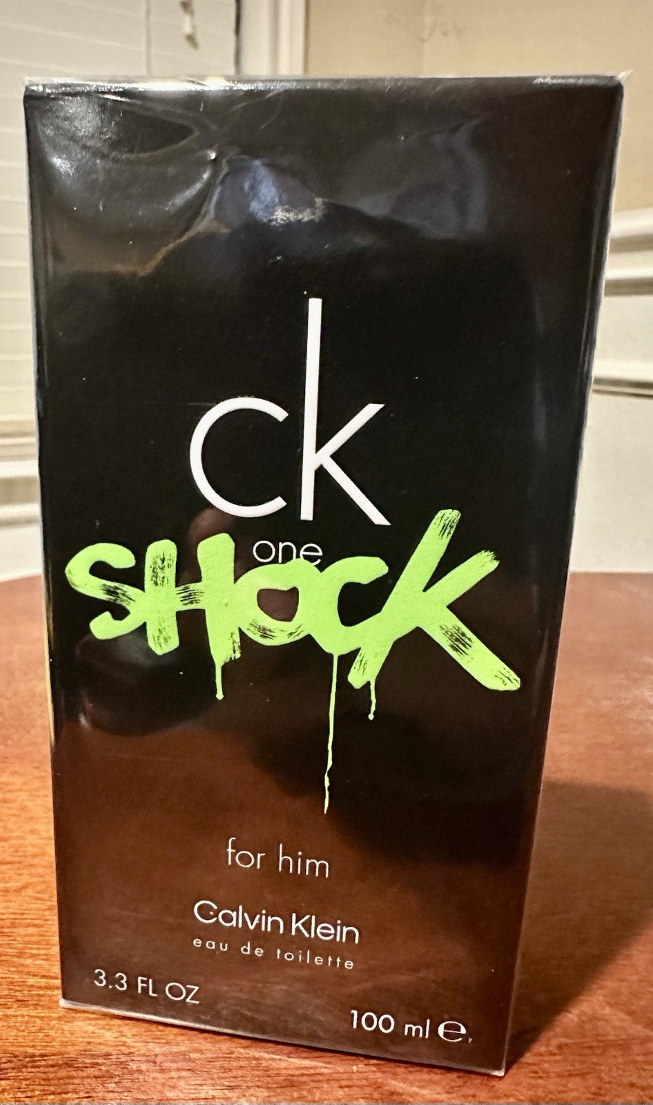CK One Shock for Him box