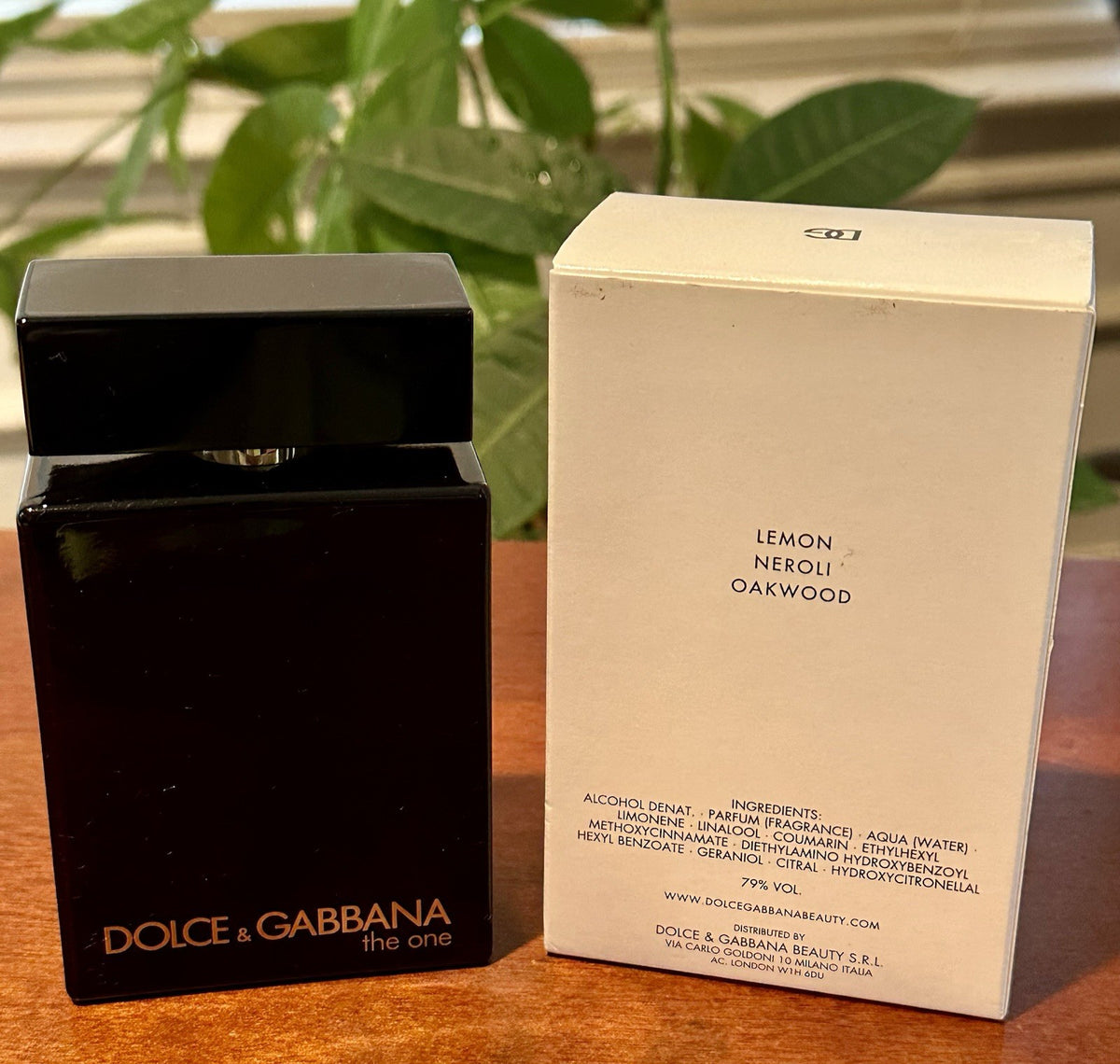 Dolce & Gabbana The One for Men EDP Intense box
