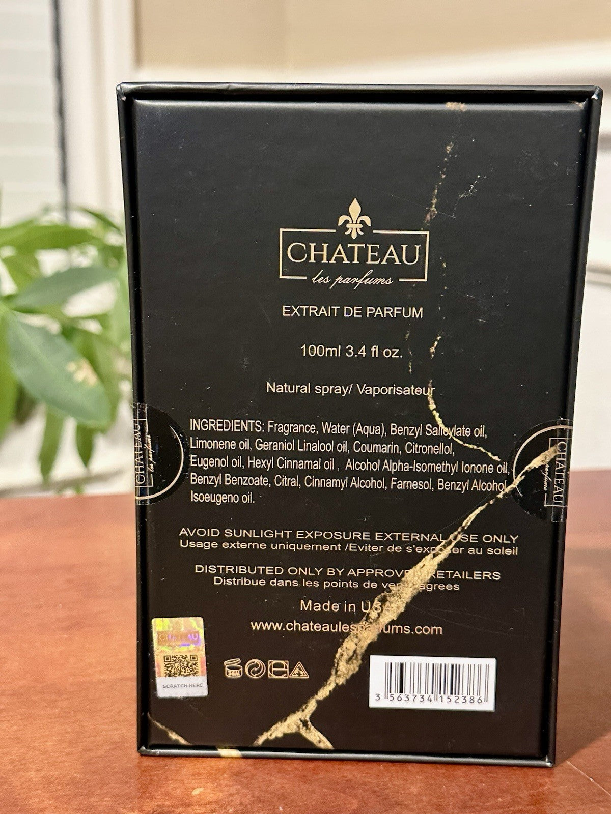 Chateau Les Parfums Icon box front