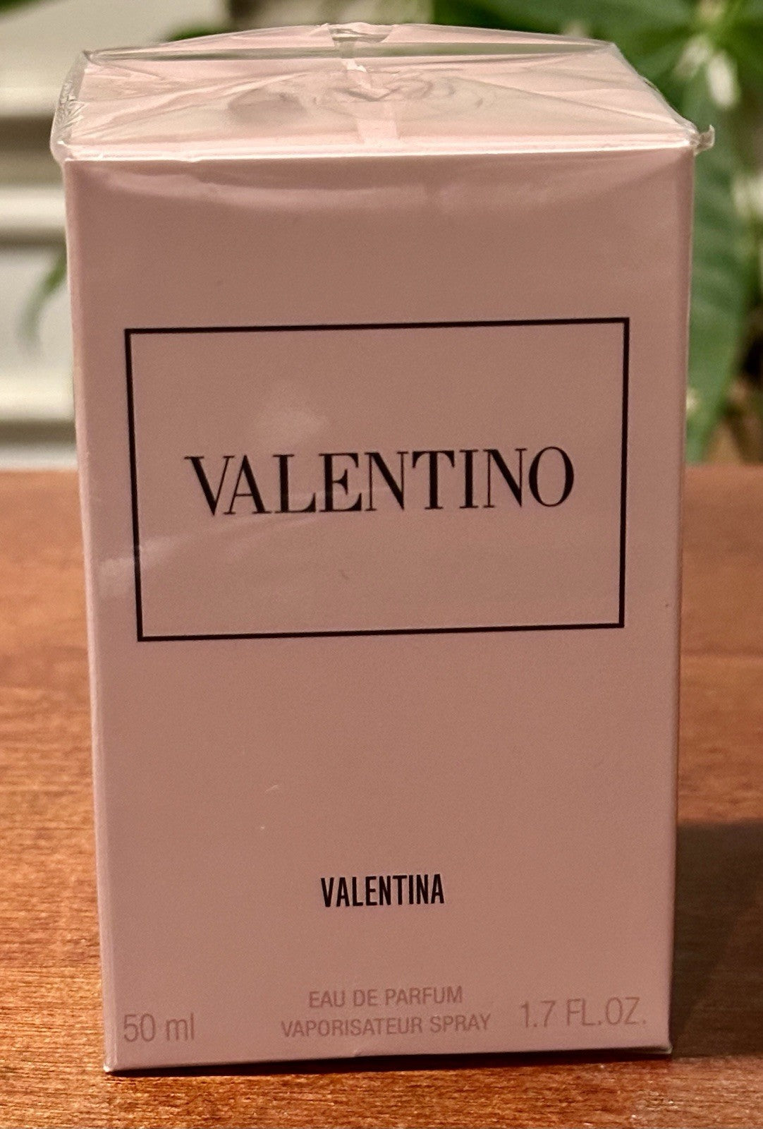 Valentino Valentina EDP box on wood surface