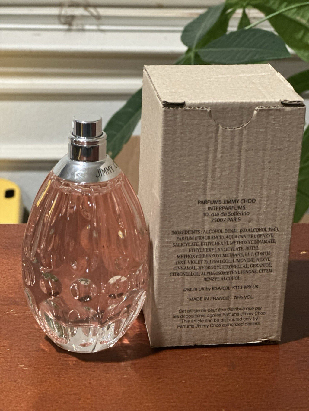 Jimmy Choo L'Eau bottle